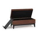 Oregon - Contemporary Storage Ottoman Bench With Tray by Unique Piece Furniture