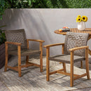 Hampton Dining Chair Set of 2 - Brown by HouseOfZazla