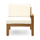 Grenada 5 Seater Acacia Wood Sectional Sofa Set
