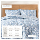 Reversible Christmas Comforter and Sham Set - Holiday / Lodge Odette Collection