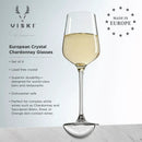 Reserve Inez Crystal Chardonnay Glasses Set of 4 by Viski