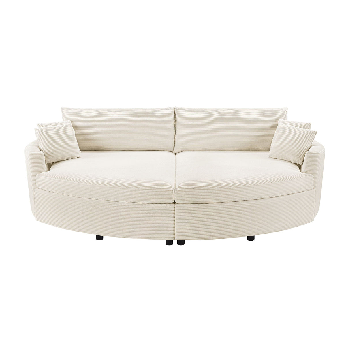 Oversized Double Chaise Lounge Sofa With USB Ports, photo 37 of 40