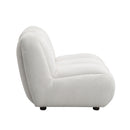 Manilla Sectional Sofa With Chair - Ivory White by HouseOfZazla