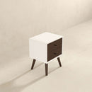 Caroline - Mid-Century Modern Style Night Stand 2 Drawer by Unique Piece Furniture