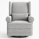Extra Wide Swivel Recliner Glider Chair With Footrest by HouseOfZazla