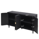 4 Door Cabinet, Suitable for Bedroom, Living Room, Study