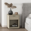 Evelyn - Nightstand With 1 Drawer And Open Shelf by HouseOfZazla