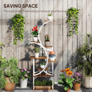 Outsunny 8 Tier Plant Stand Indoor