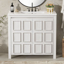 Bathroom Vanity Organizer With Sink, Combo Cabinet Set, Bathroom Storage Cabinet by Unique Piece Furniture