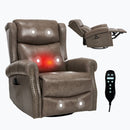 Heat Massage Manual Recliner Chair