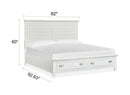 Charleston - Panel Storage Bed