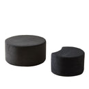 Modern Upholstered Round Coffee Table For Living Room (Set of 2) by HouseOfZazla