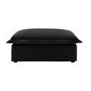 Luxurious Chenille Ottoman