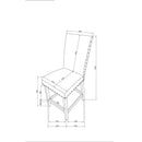 Greta - Bar Table And Bar Stool Set - Antique White by HouseOfZazla