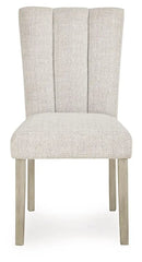 Larawyn - Dining Upholstered Side Chair (Set of 2) - Bisque by Unique Piece Furniture