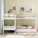 L Shaped Bunk Bed With Drawers by Unique Piece Furniture
