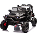 24V Kids Ride On 400W Electric toy car W/Parents Control,Four-wheel suspension,Front and rear LED searchlight,With Bluetooth,MP3,USB,Music,Volume adjustment,Light control and Power display For Kids 3+