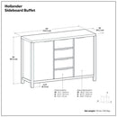 Hollander - Handcrafted Sideboard Buffet