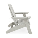 Adirondack Chair Sturdy HDPE Poly Lumber For Poolside, Patio, And Garden Relaxation by HouseOfZazla