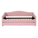 Design Upholstered Daybed With Light And Trundle