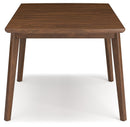 Lyncott - Rectangular Dining Room Butterfly Extension Table - Brown