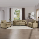 Elegant Oversized Sectional Sofa Set With Deep Seats And Flexible Layout by HouseOfZazla