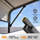 20'x20' Galvanated Steel Carport Canopy by HouseOfZazla