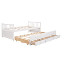 Twin Size Daybed With Trundle And Drawers by HouseOfZazla