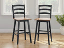 Wildenauer - Swivel Stool (Set of 2) by Unique Piece Furniture