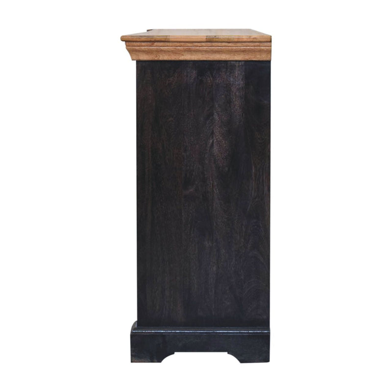 Solid Wood Regal Rustic Sideboard - 6 Compartments, photo 10 of 10