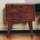 Mini Modern Bedside Table - Chestnut by Unique Piece Furniture