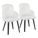 Dahlia - Contemporary Elegant Dining Chair (Set of 2) by HouseOfZazla