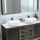 Oval Bathroom Basin Ceramic Vessel Sink by LJGDeals