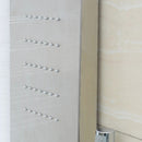 57 Inch Stainless Steel Shower Panel with12 x 8 Head Shower by LJGDeals