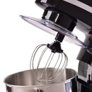800 W 5.3 Quart Electric Food Stand Mixer with Stainless Steel Bowl-Black by LJGDeals