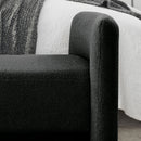 52" Bench for Bedroom End of Bed Modern Contemporary Design Ottoman Couch Long Bench Window Sitting Fireplace Bench, Teddy