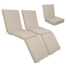 Outdoor Chaise Lounge Cushions Set of 2