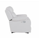 Blanche - Glider Recliner With LED, Pillow Top Arms by Unique Piece Furniture