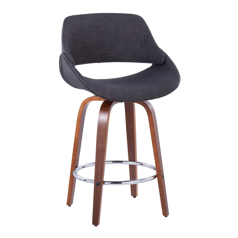 26" Mid-Century Modern Fixed-Height Counter Stool, photo 2 of 5