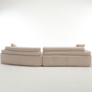 Walker Edison | Boucle Modular Sleek Sofa