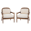 Set of 2 Mid-Century Modern Accent Chairs