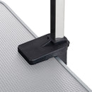 Folding Dog Pet Grooming Table Stainless Steel Frame Rubber Mat On Board With Adjustable Arm And Clamps Pet Dog Cat Grooming Table by HouseOfZazla