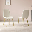 Modern Dining Chairs Ergonomic Design For Kitchen (Set of 4) by Unique Piece Furniture
