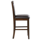 Ferrara - 5 Piece Counter Height Dining Set With Chairs - Walnut by HouseOfZazla