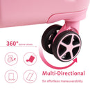 Lightweight Durable ABS Suitcases with Double Wheels