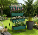 4-Tier Vertical Raised Garden Planter with 4 Boxes
