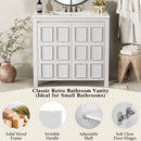 Bathroom Vanity Organizer With Sink, Combo Cabinet Set, Bathroom Storage Cabinet by HouseOfZazla