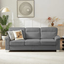 3 Seater Elegant Stationary Sofa by Unique Piece Furniture