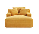 Cloudline - Oversized Chaise Lounge, Modern Comfy Couch With Full Foam Cushioning, Cozy Sleeper Sofabed by Unique Piece Furniture