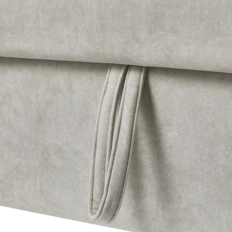 55.1" Pull Out Sleep Sofa Bed Loveseats Sofa Couch with Adjustable Backrest, Storage Pockets, 2 Soft Pillows, USB Ports for Living Room, Bedroom, Apartment, Office, Beige